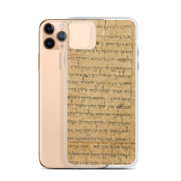 Clear Case for iPhone® "Temple Scroll" - Image 3