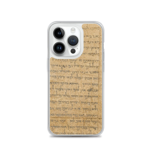 Clear Case for iPhone® "Temple Scroll" - Image 28