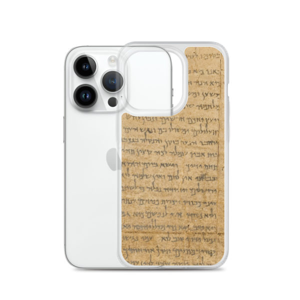 Clear Case for iPhone® "Temple Scroll" - Image 29