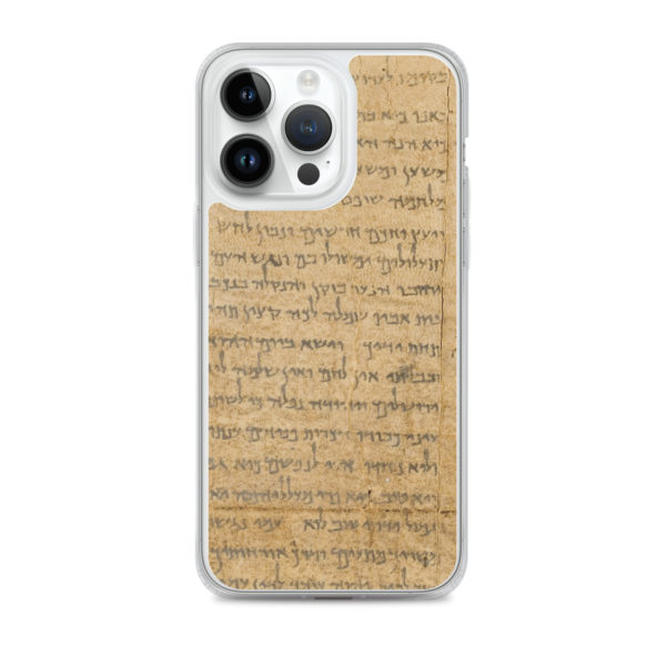 Clear Case for iPhone® "Temple Scroll" - Image 26
