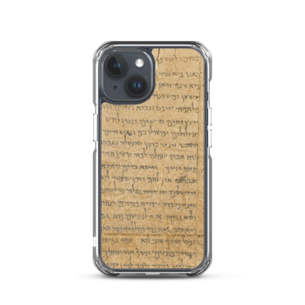 Clear Case for iPhone® "Temple Scroll" - Image 38