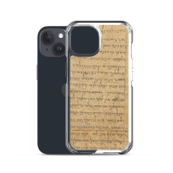 Clear Case for iPhone® "Temple Scroll" - Image 39