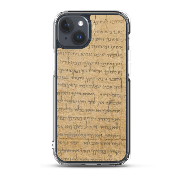 Clear Case for iPhone® "Temple Scroll" - Image 32