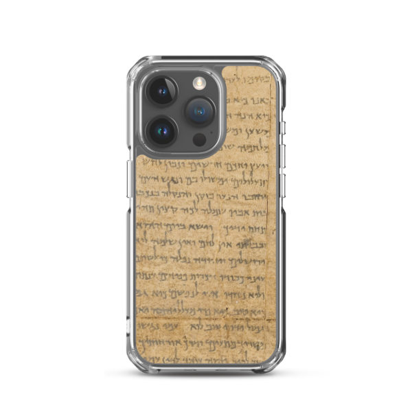 Clear Case for iPhone® "Temple Scroll" - Image 36