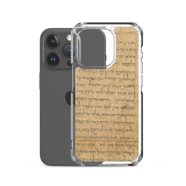 Clear Case for iPhone® "Temple Scroll" - Image 37