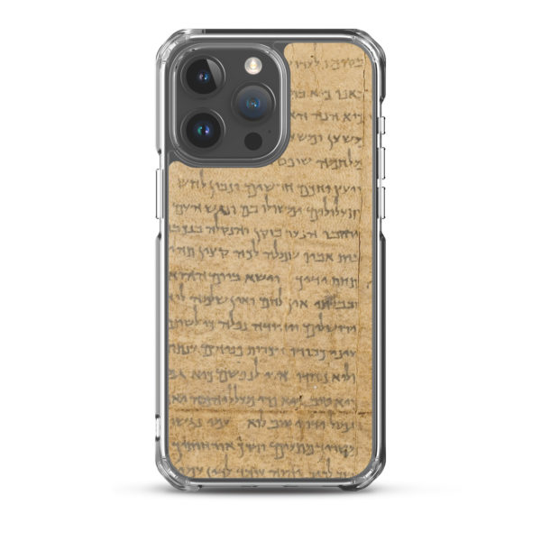 Clear Case for iPhone® "Temple Scroll" - Image 34