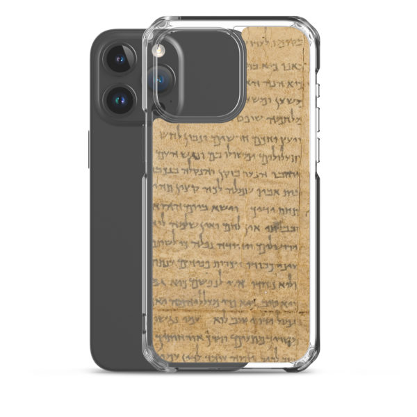 Clear Case for iPhone® "Temple Scroll" - Image 35