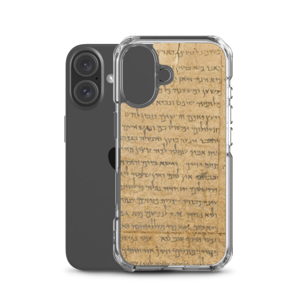 Clear Case for iPhone® "Temple Scroll" - Image 47