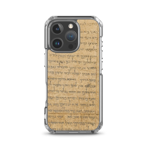 Clear Case for iPhone® "Temple Scroll" - Image 44