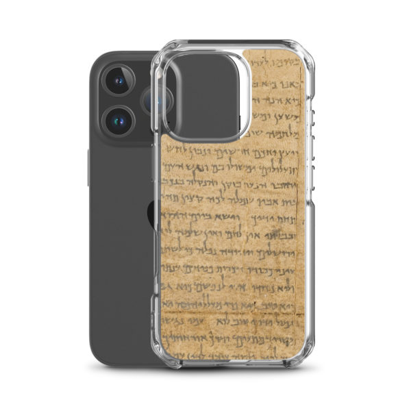 Clear Case for iPhone® "Temple Scroll" - Image 45