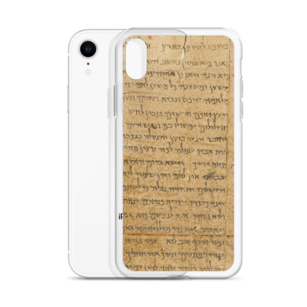 Clear Case for iPhone® "Temple Scroll" - Image 58