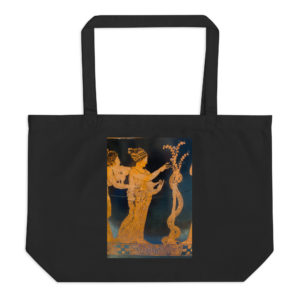 Large organic tote bag "Meidias"