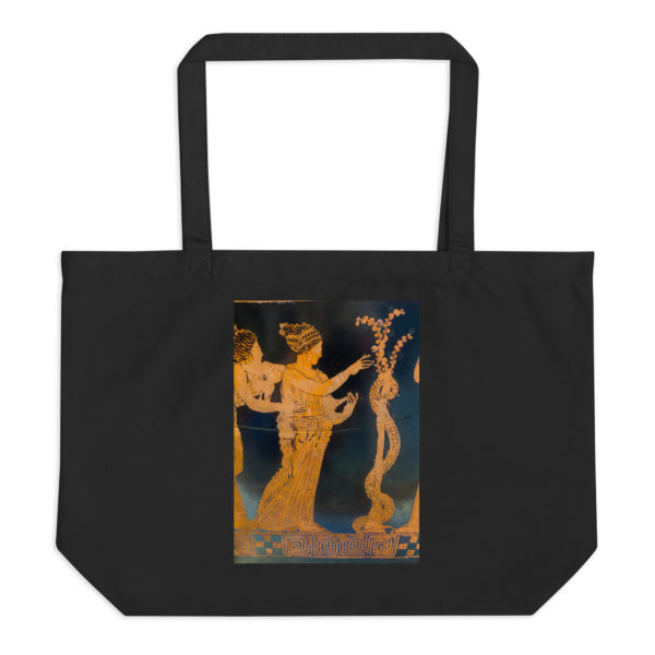 Large organic tote bag "Meidias"