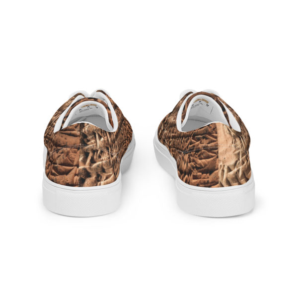 Men’s lace-up canvas shoes "Cuneiform" - Image 3