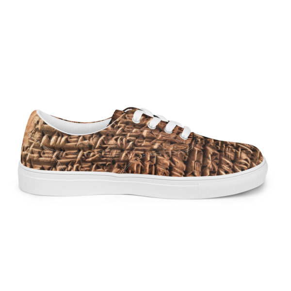 Men’s lace-up canvas shoes "Cuneiform" - Image 7