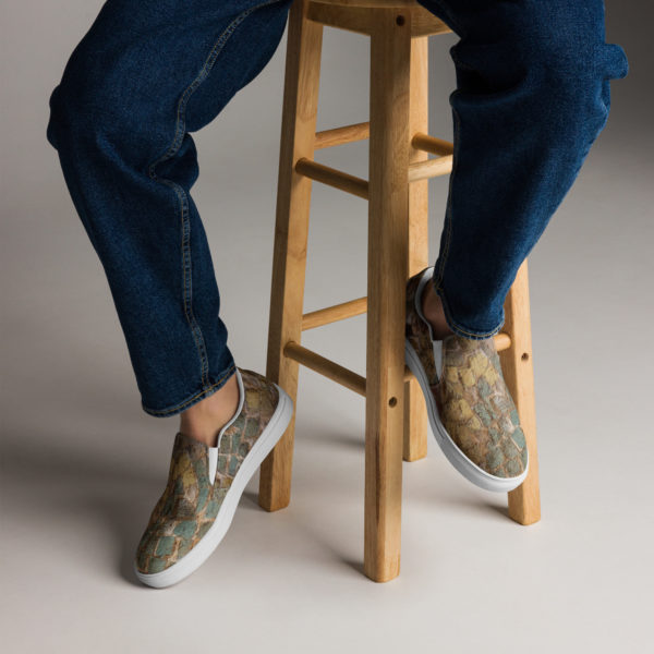 Men’s slip-on canvas shoes "Leptis Magna"