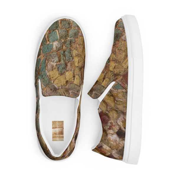 Men’s slip-on canvas shoes "Leptis Magna" - Image 6