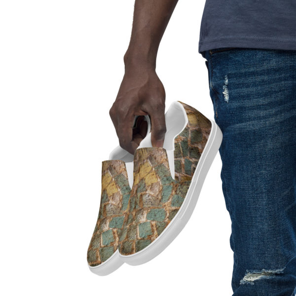 Men’s slip-on canvas shoes "Leptis Magna" - Image 8