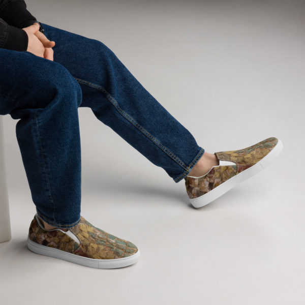Men’s slip-on canvas shoes "Leptis Magna" - Image 11