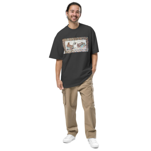 Oversized faded t-shirt "Leptis Magna" - Image 5