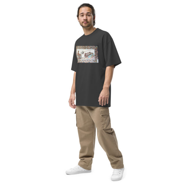 Oversized faded t-shirt "Leptis Magna" - Image 6