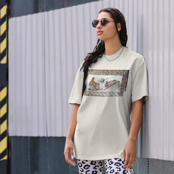Oversized faded t-shirt "Leptis Magna" - Image 4