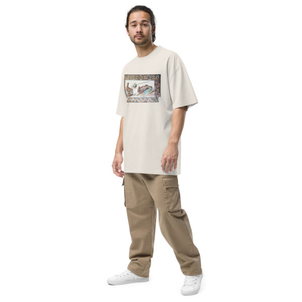 Oversized faded t-shirt "Leptis Magna" - Image 14