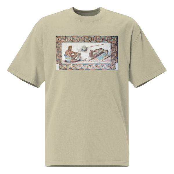 Oversized faded t-shirt "Leptis Magna" - Image 3