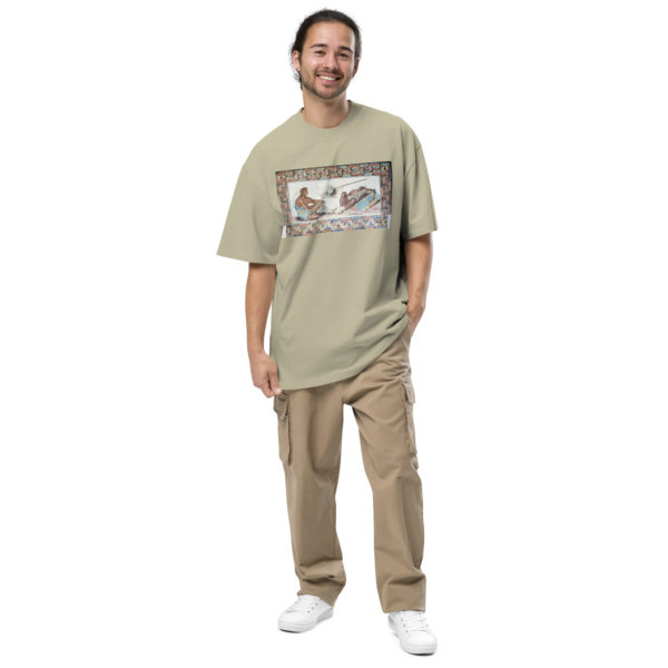 Oversized faded t-shirt "Leptis Magna" - Image 11