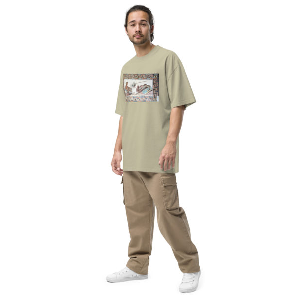 Oversized faded t-shirt "Leptis Magna" - Image 12