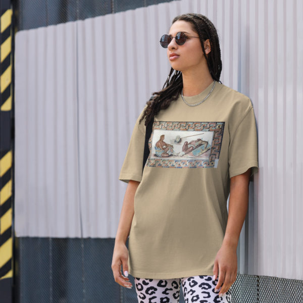 Oversized faded t-shirt "Leptis Magna" - Image 2