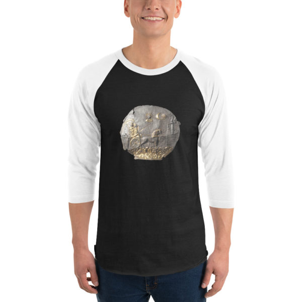 Unisexe 3/4 sleeve raglan shirt "AiKhanum" - Image 2