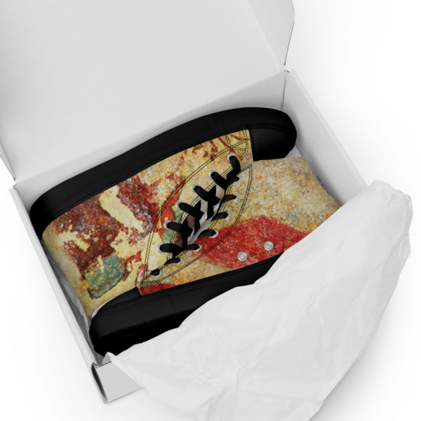 Women’s high top canvas shoes "Etruscan" - Image 8