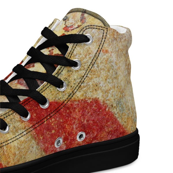 Women’s high top canvas shoes "Etruscan" - Image 7
