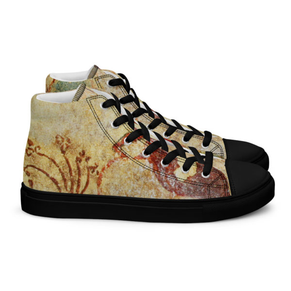 Women’s high top canvas shoes "Etruscan" - Image 11