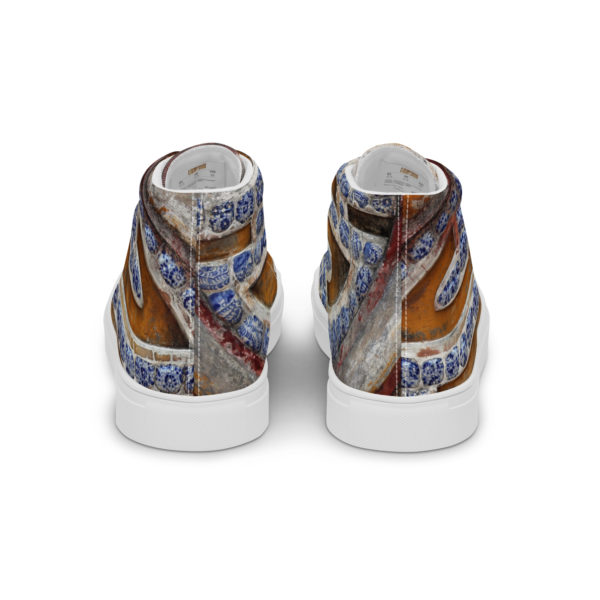 Women’s high top canvas shoes "Hue" - Image 13
