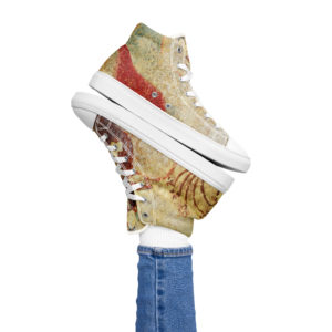 Women’s high top canvas shoes "Etruscan"