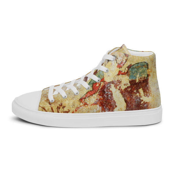 Women’s high top canvas shoes "Etruscan" - Image 5