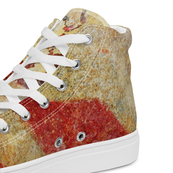 Women’s high top canvas shoes "Etruscan" - Image 6