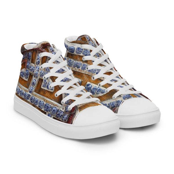 Women’s high top canvas shoes "Hue" - Image 6