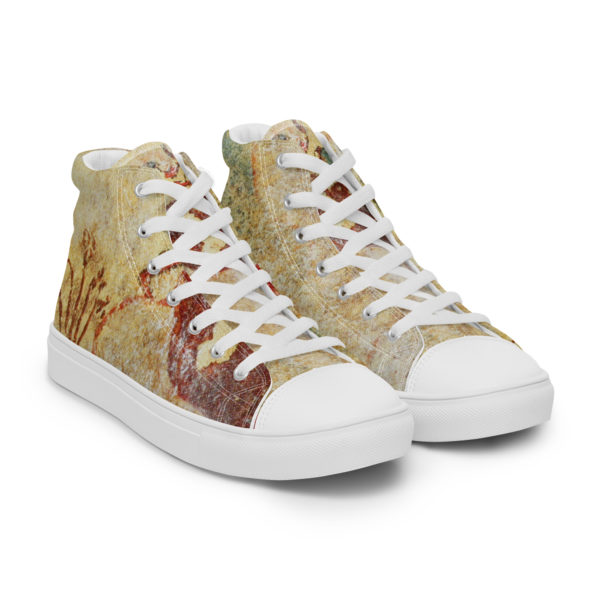 Women’s high top canvas shoes "Etruscan" - Image 2