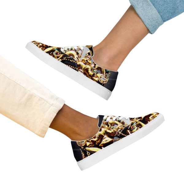 Women’s lace-up canvas shoes "TilliaTepe"