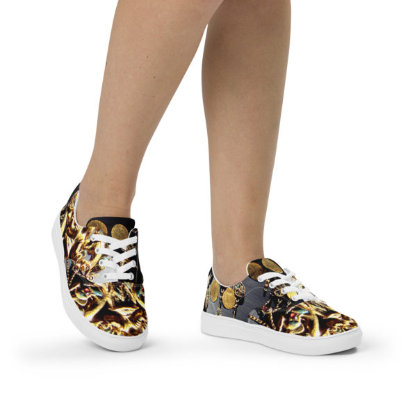 Women’s lace-up canvas shoes "TilliaTepe" - Image 5