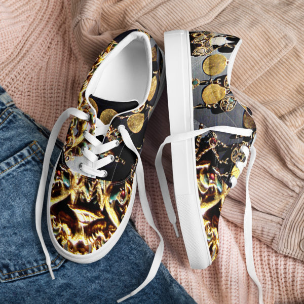 Women’s lace-up canvas shoes "TilliaTepe" - Image 6