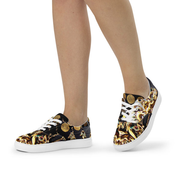 Women’s lace-up canvas shoes "TilliaTepe" - Image 4