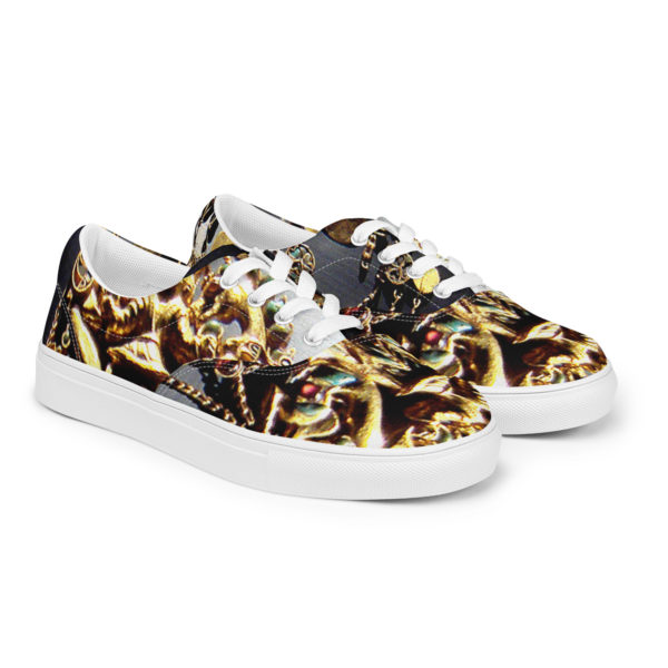 Women’s lace-up canvas shoes "TilliaTepe" - Image 3