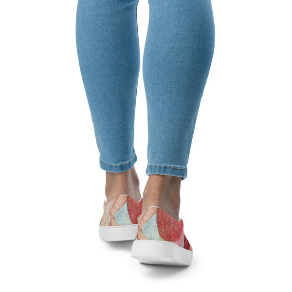 Women’s slip-on canvas shoes "Etuscan" - Image 9