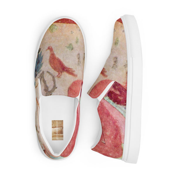Women’s slip-on canvas shoes "Etuscan" - Image 4