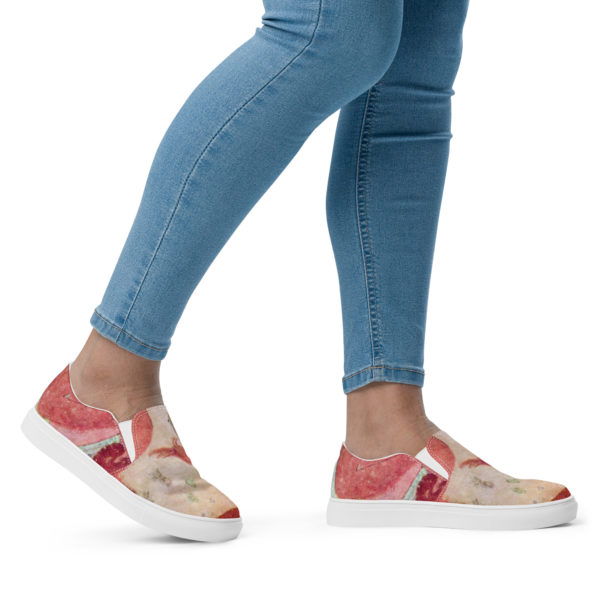 Women’s slip-on canvas shoes "Etuscan" - Image 10