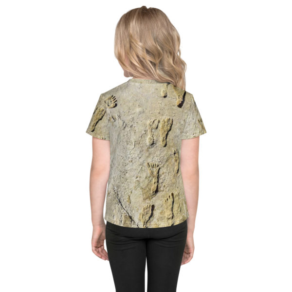 Kids crew neck t-shirt "Footprint" - Image 2